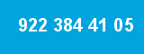922 384 41 05